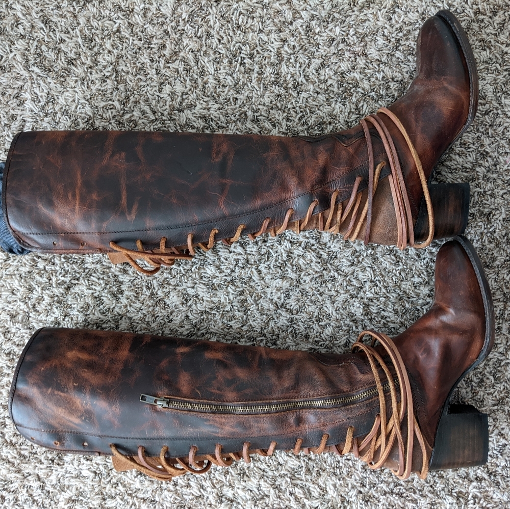 Freebird Coal Tall Boots